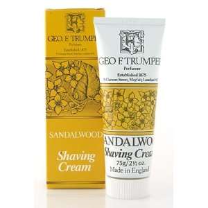 Geo F. Trumper Sandalwood Shaving Cream in Travel Tube 