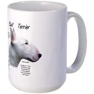  White Bull Terrier Pets Large Mug by CafePress: Everything 