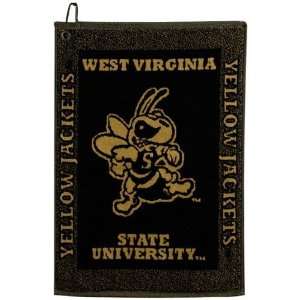   State Yellow Jackets Woven Jacquard Golf Towel: Sports & Outdoors