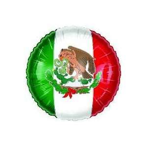  Mexican Flag Mylar Balloon 