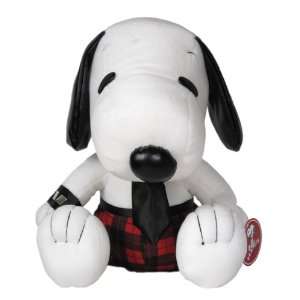   Punk Rock Snoopy Plush   Peanuts Stuffed Characters: Toys & Games