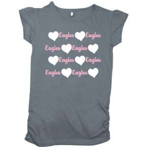  Reebok Philadelphia Eagles Girls (7 16) Cap Sleeve T Shirt 