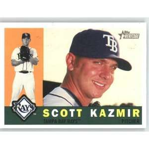  2009 Topps Heritage #261 Scott Kazmir   Tampa Bay Rays 