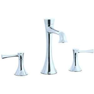 Cifial 246.130.625 Brookhaven L Spout 3 Hole Lavatory Faucet with Cros