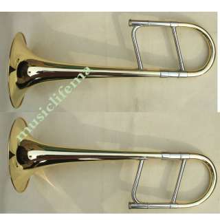 New Children Alto Trombone Lacquer nice sound metal  