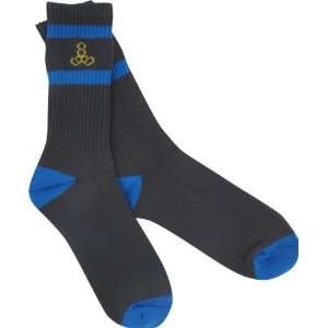  Triple 8 Logo Socks Grey Blue Yellow 1 Pair Skate Socks 