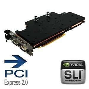  EVGA GTX 295 CO OP Hydro Copper Video Card  1792MB 