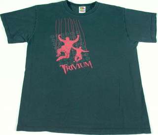 TRIVIUM Band T Shirt FRUIT OF THE LOOM size M (Pre owned)    FREE 