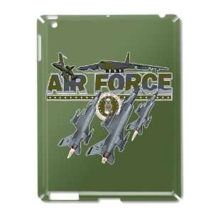  iPad 2 Case Green of US Air Force with Planes and Fighter 