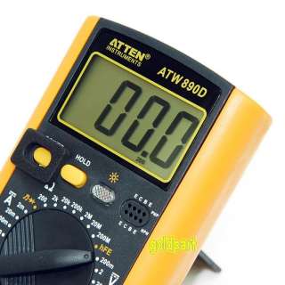 1pc ATM890D 3 1/2 LCD Digital Multimeter Electrical Meter 2000uF 