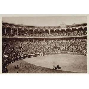  1928 Plaza de Toros Bullfight Matador Arenas Barcelona 