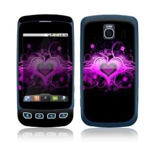   LG Optimus S (S670) Decal Skin   Glowing Love Heart: Everything Else