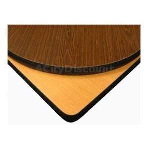  TRL24R 24 Round Reversible Table Top with Finish Options 