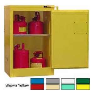   ® 12 Gallon, Self Close Flammable Cabinet Blue: Everything Else
