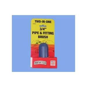  3/4 Two In One Pipe & Fitting Brush: Home & Kitchen