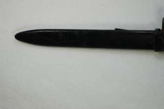 WWII ITALIAN CARCANO M38 FOLDING KNIFE BAYONET w/Scabbard pen919 