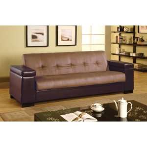  The Simple Stores Two Tone Convertible Sofa Bed with 
