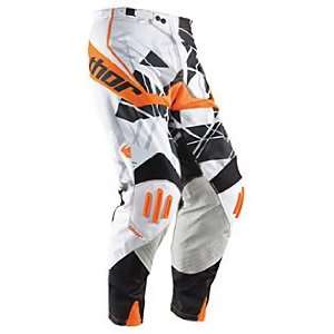  THOR CORE 2011 TRANSMIT PANTS ORANGE/WHITE 36 Automotive