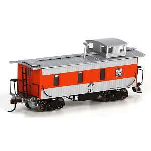  HO RTR 30 3 Window Caboose, WP #722 Toys & Games