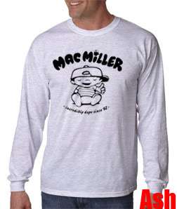 New Mac Miller Knock Knock Hoodie Long Sleeve T Shirt Most Dope Rap 