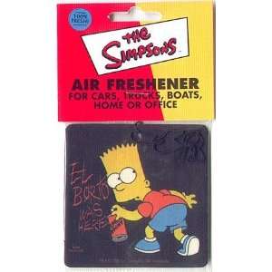  Simpsons El Barto Air Freshener A SIM 0020: Automotive