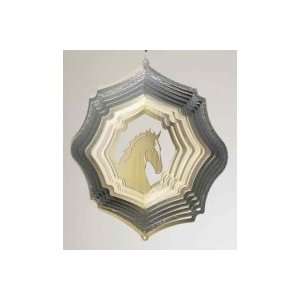  Horse Head 12 inch Wind Spinner