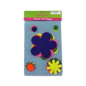  Felt Flower Cut outs Arts, Crafts & Sewing