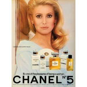  1976 Ad Chanel No 5 Body Lotion Perfume Cologne Oil Bath 