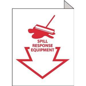 Spill Response Equipment, Flanged, 10X8, Rigid Plastic  