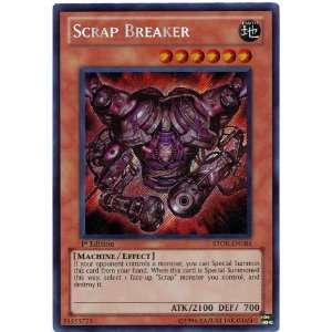   Single Card Scrap Breaker STOR EN084 Secret Rare Toys & Games