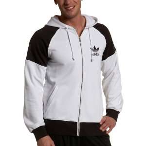 adidas Originals Young Mens Full Zip Washed Hoodie  