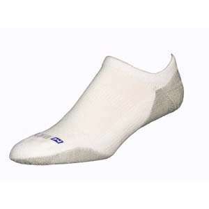  Drymax® Sport No Show White/Grey: Sports & Outdoors