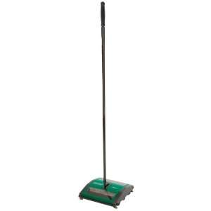  Commercial Manual Carpet Sweeper with Dual Rotors and 