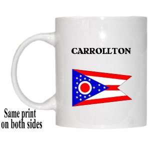  US State Flag   CARROLLTON, Ohio (OH) Mug 