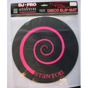  Stanton DJ Pro Disco Slip mat, (Set of 2 Per Pack 
