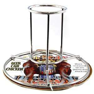BAYOU CLASSIC CHICKCAN RACK FOR BEER CAN CHICKEN   0880CS