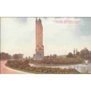  Reprint Compton Heights Water Tower, St. Louis, Mo  : Home 