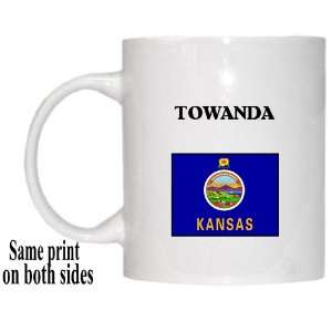 US State Flag   TOWANDA, Kansas (KS) Mug 