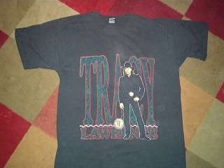 vintage TRACY LAWRENCE CONCERT SHIRT country 90s LARGE  
