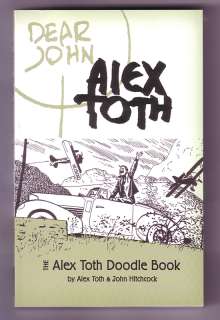 ALEX TOTH DOODLE BOOK (2006) Alex Toth & John Hitchcock  
