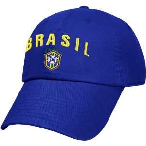  Nike Brazil Royal Blue 2006 World Cup Campus Hat Sports 