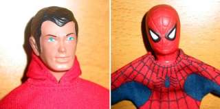 MEGO LOT vtg 70s Spiderman X MAS GIFT Marvel Movie Alter Ego Peter 
