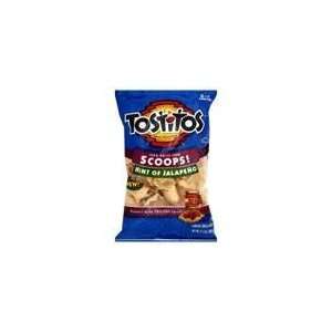 Tostitos Scoops Hint of Jalapeno Tortilla Chips, 9.5 Ounce (Pack of 4 