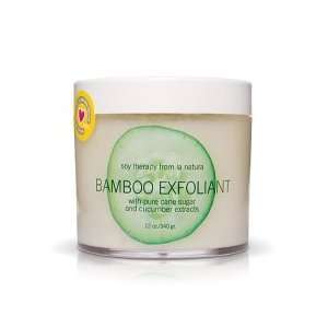  Lanatura Soy Therapy Bamboo Exfoliant   Cucumber   12 Fl 