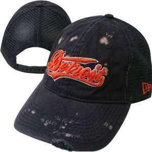  Detroit Tigers MC Dirt Adjustable Hat: Sports & Outdoors