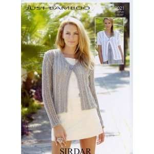  Sirdar Just Bamboo Pattern 9021 Arts, Crafts & Sewing