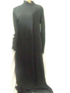 Black Babette Dress M Pleat Pleated  