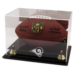  St. Louis Rams Golden Classic Deluxe Football Display Case 