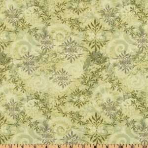   Vines Sage Fabric By The Yard mark_lipinski Arts, Crafts & Sewing