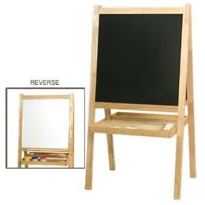  Lipper Easel with 2 Trays   Pecan: Baby